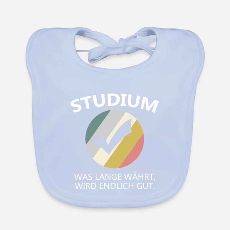 Studium geschafft Baby Bio-Lätzchen