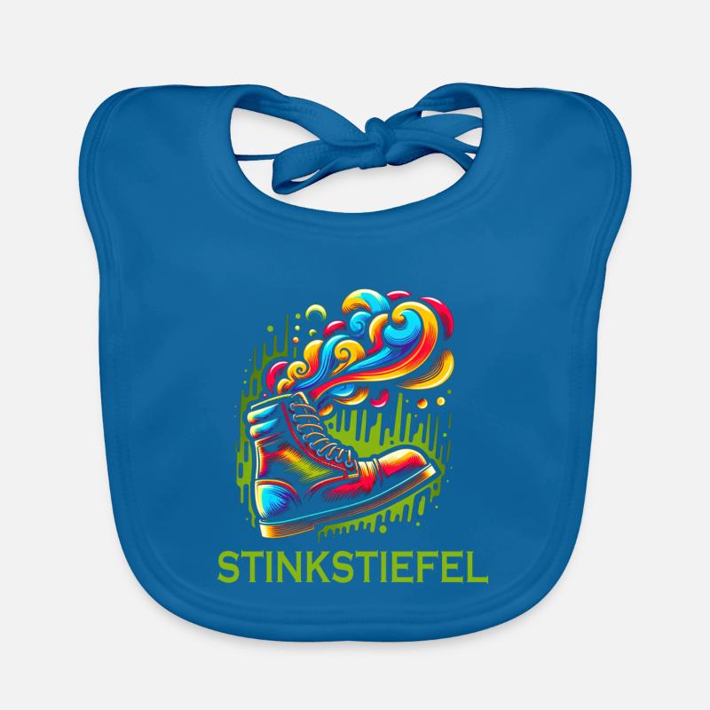 Stinkstiefel Baby Bio-Lätzchen