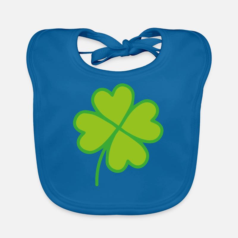 Lucky Clover Organic Baby Bibs