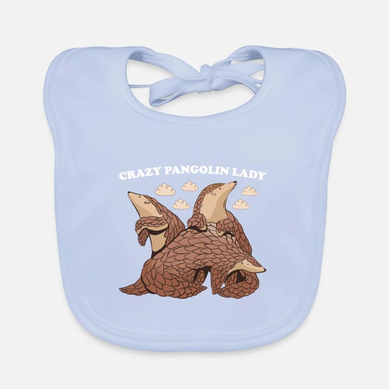 Pangolin fou Lady Pangolin Bavoir bio Bébé