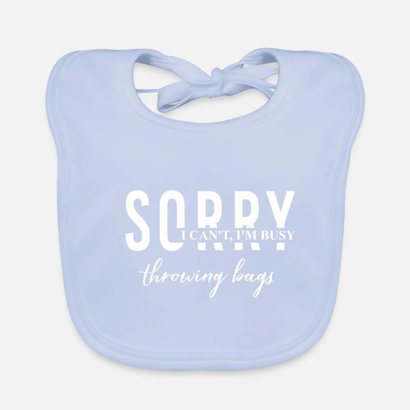 Sacs à lancer des sacs à lancer, citation Bavoir bio Bébé