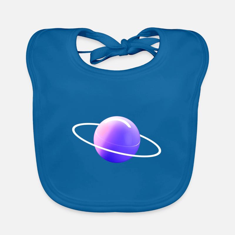 Univers spatial Orbite astronaute planète espace Bavoir bio Bébé