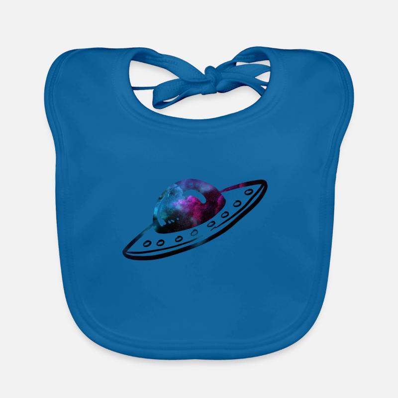 Espace OVNI Bavoir bio Bébé