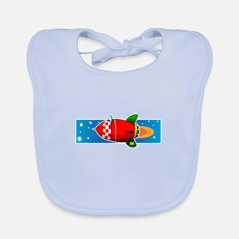 Rocket copy Organic Baby Bibs