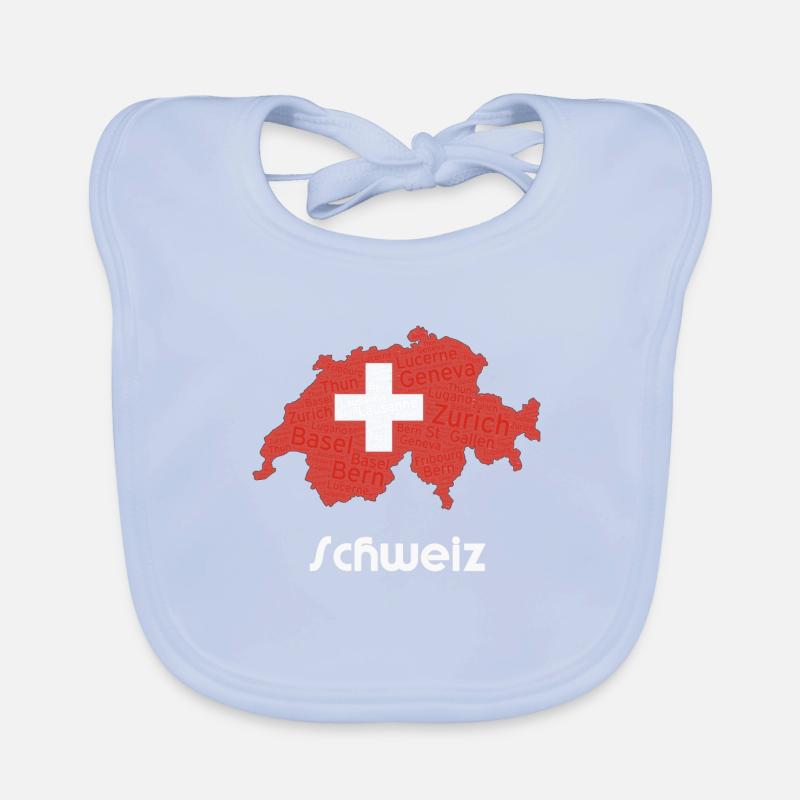 Schweiz Baby Bio-Lätzchen
