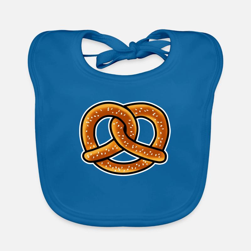 Bretzel Bavière Bavoir bio Bébé