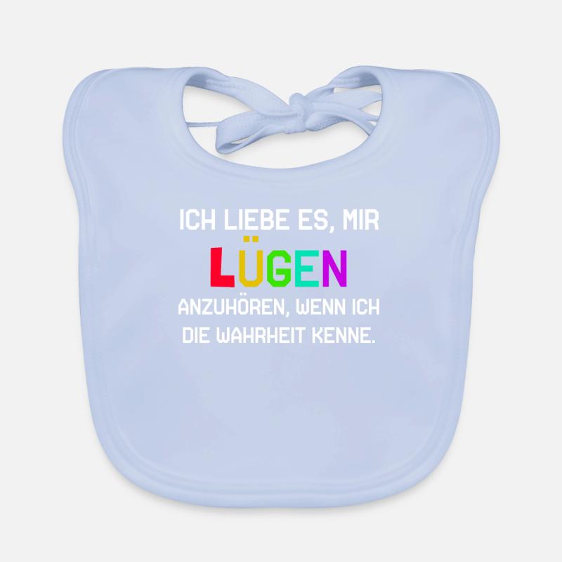 Lügen Baby Bio-Lätzchen