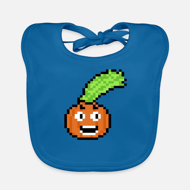 Vegetables (pixelart) Organic Baby Bibs