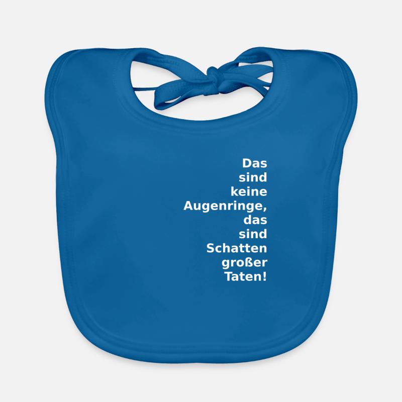 Lustiger Spruch, cool und witzig Baby Bio-Lätzchen