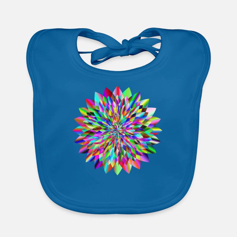 Circular design Organic Baby Bibs