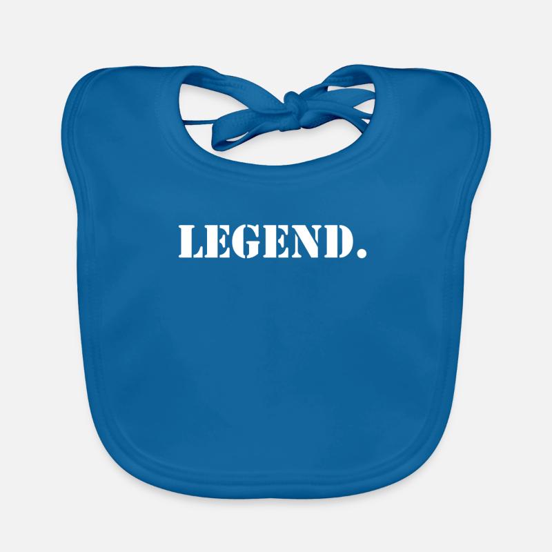 Légende. Bavoir bio Bébé