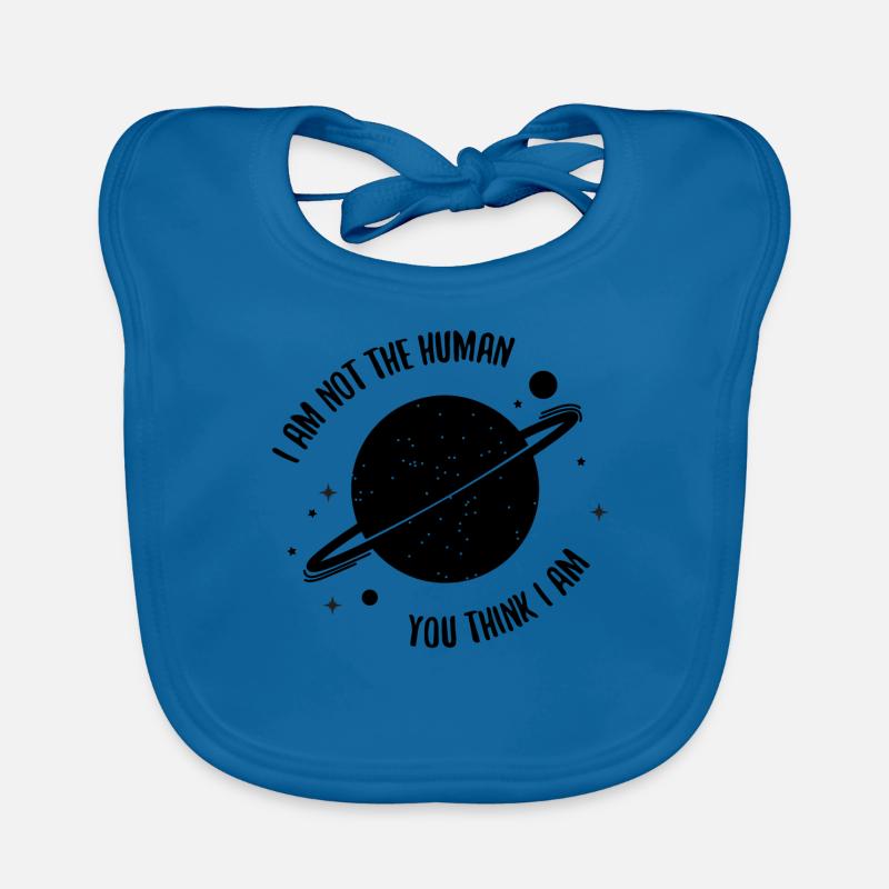 Planet Space Gift Saturn Universe Ufo All Organic Baby Bibs