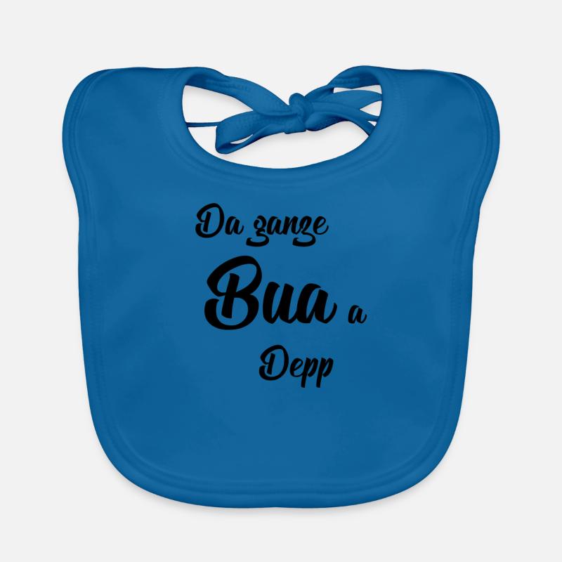 Da ganze Bua a Depp Baby Bio-Lätzchen