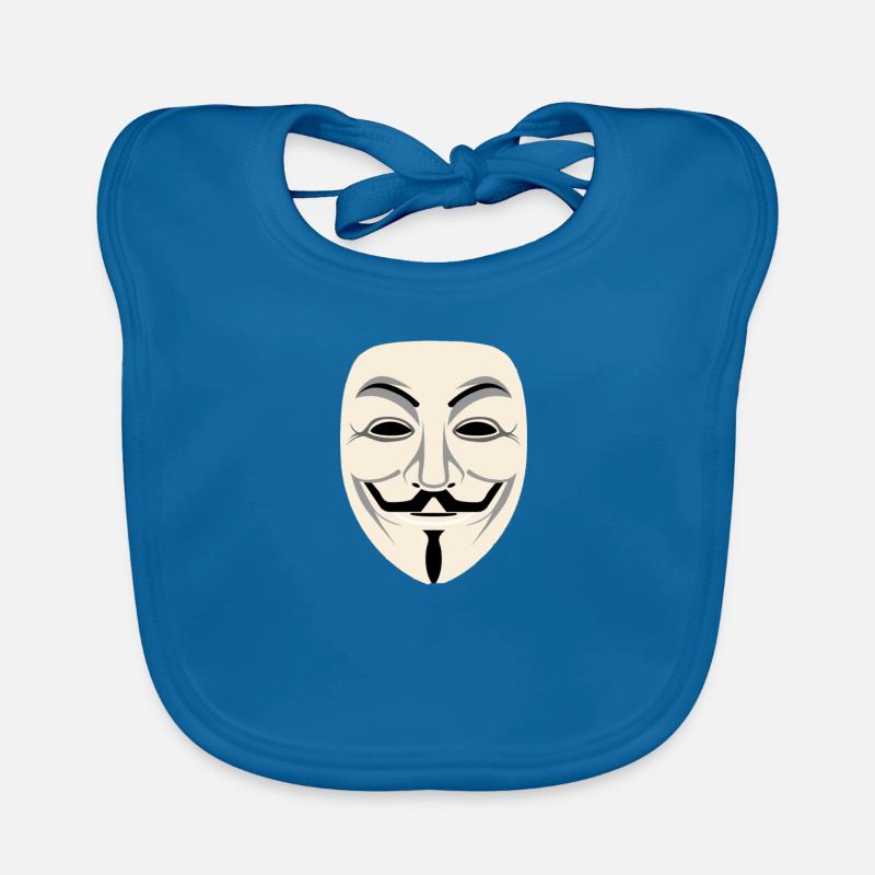 Anonymous Maske Baby Bio-Lätzchen