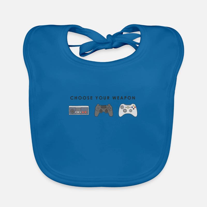 Classic Game Organic Baby Bibs