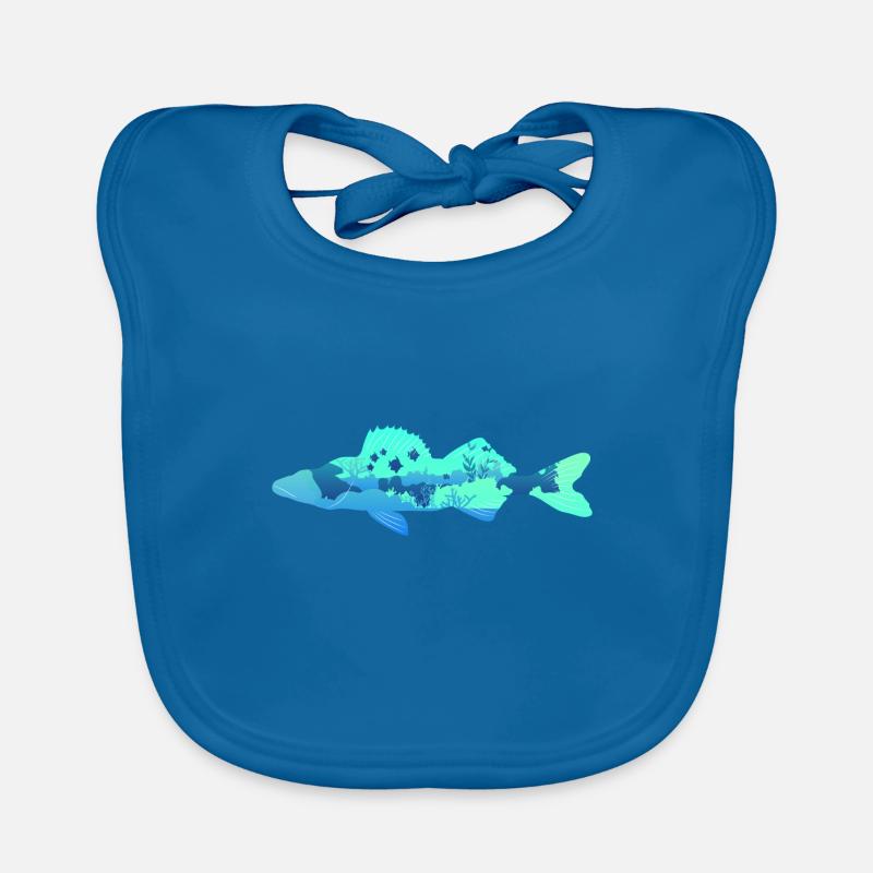 pike-perch Organic Baby Bibs