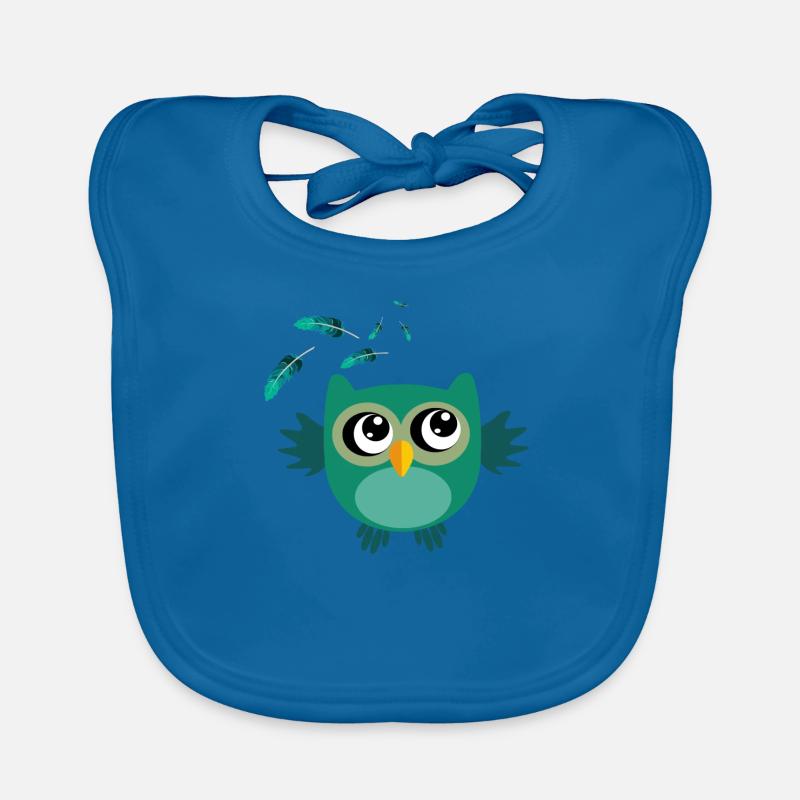 Chouette mignonne Bavoir bio Bébé