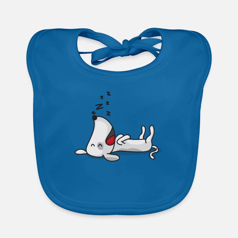 Sleeping dog Organic Baby Bibs
