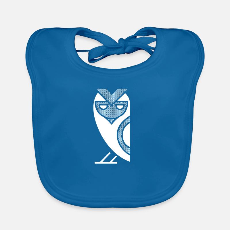 hibou Bavoir bio Bébé