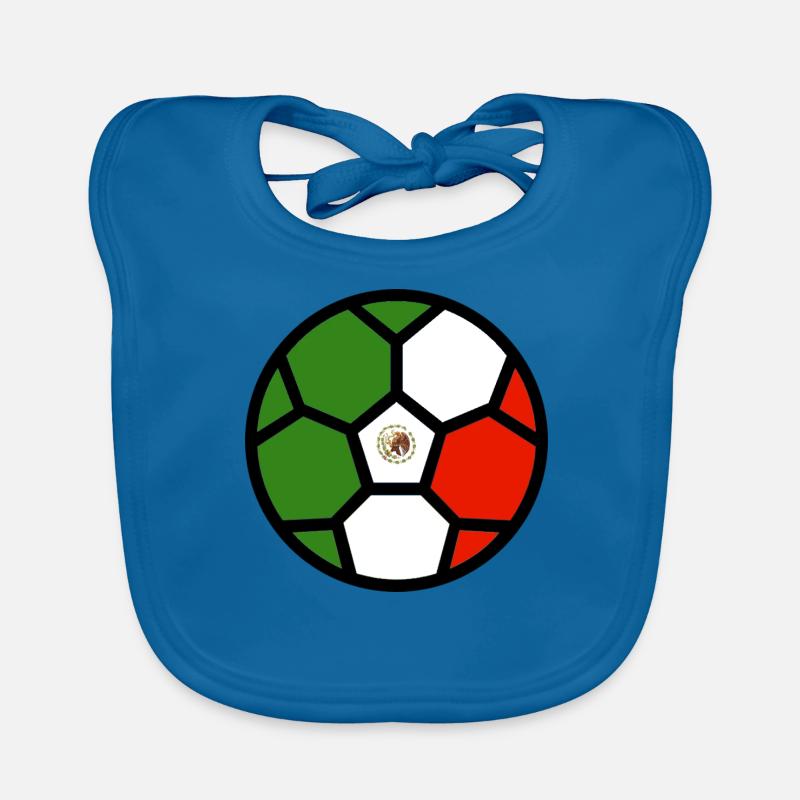  Drapeau Coupe du monde de Mexique Bavoir bio Bébé