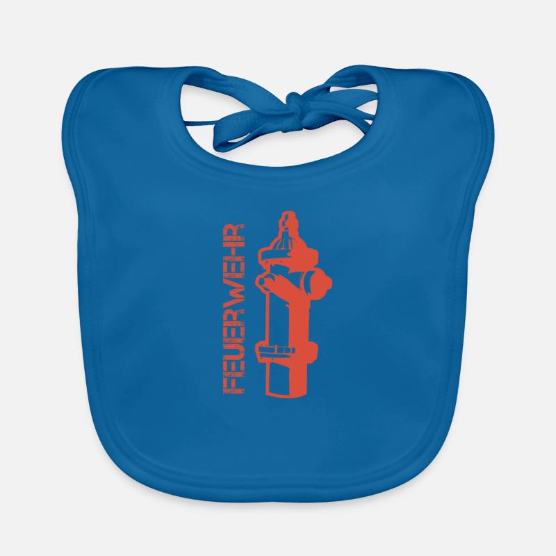 fire brigade Organic Baby Bibs