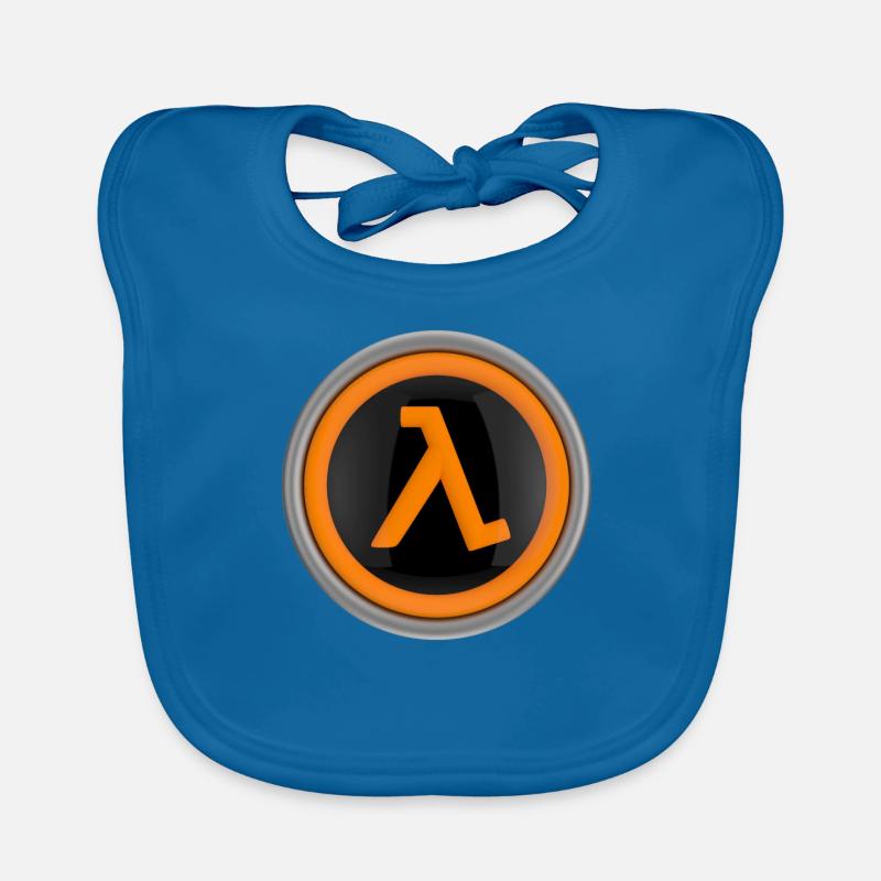 Lambda-Logo Baby Bio-Lätzchen