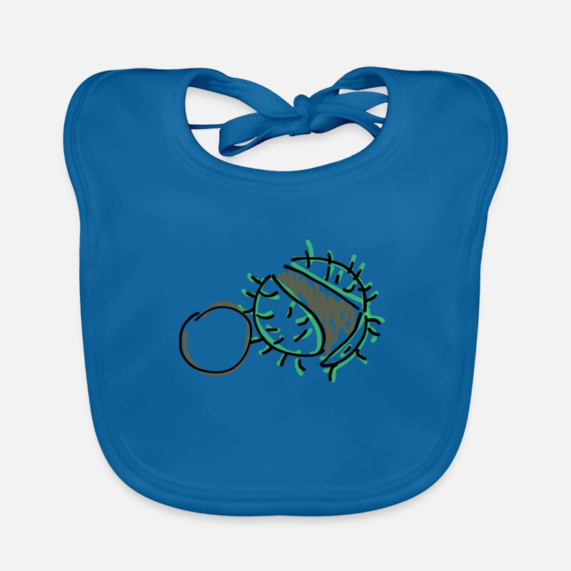 châtaignes Bavoir bio Bébé