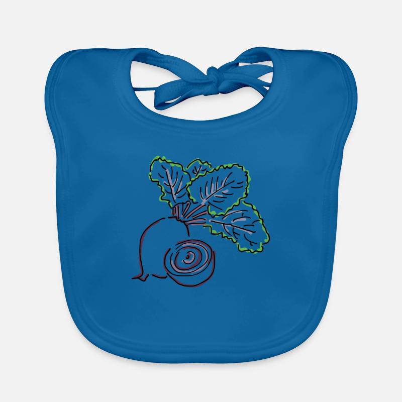 beetroot Organic Baby Bibs