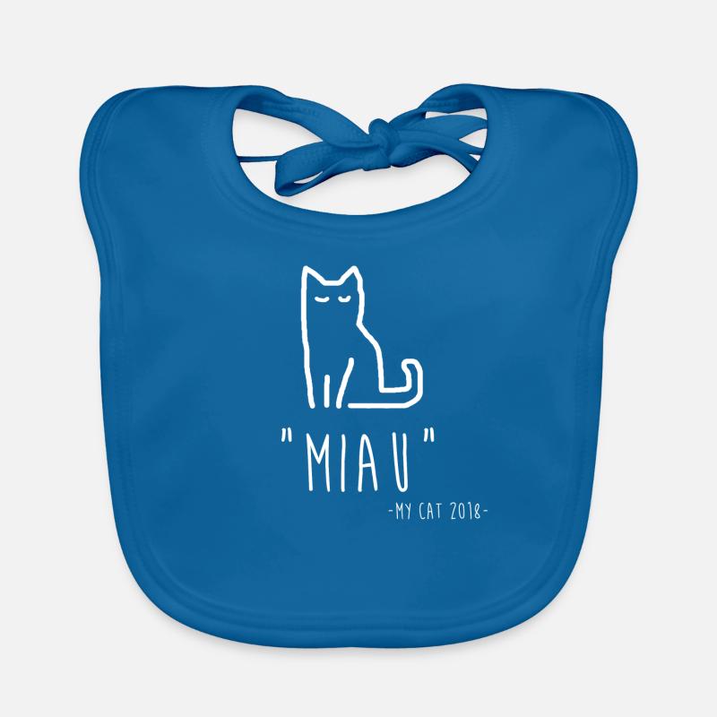 Meow Cat Organic Baby Bibs