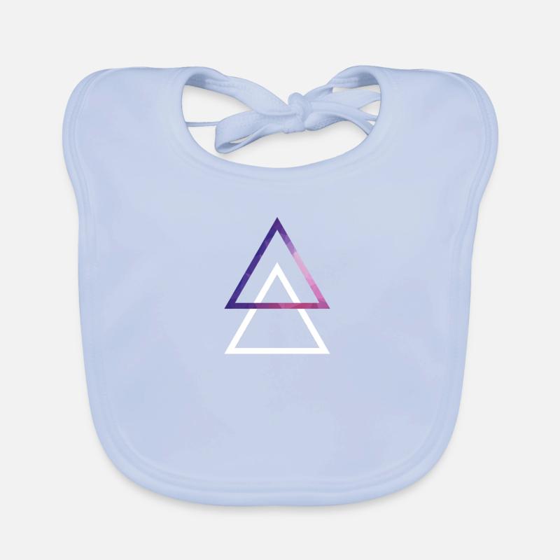 triangle Bavoir bio Bébé