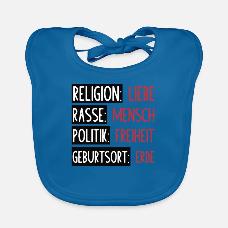 Statement - Keine Trennung oder Spaltung Baby Bio-Lätzchen