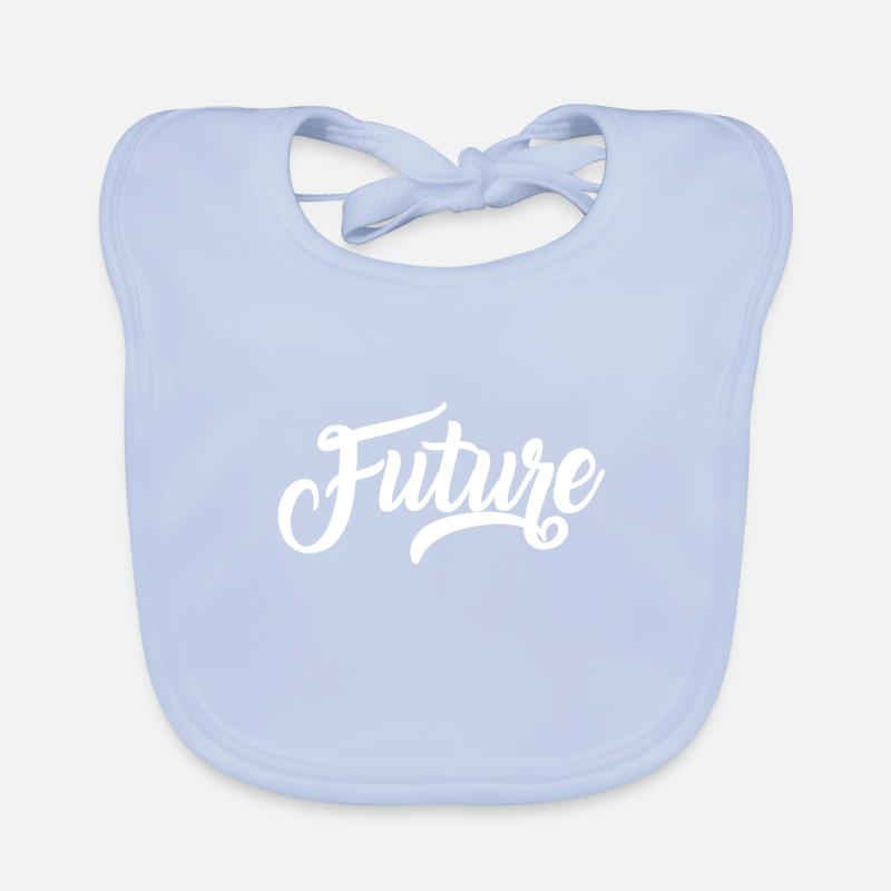 Future gift idea cool design gift idea Organic Baby Bibs
