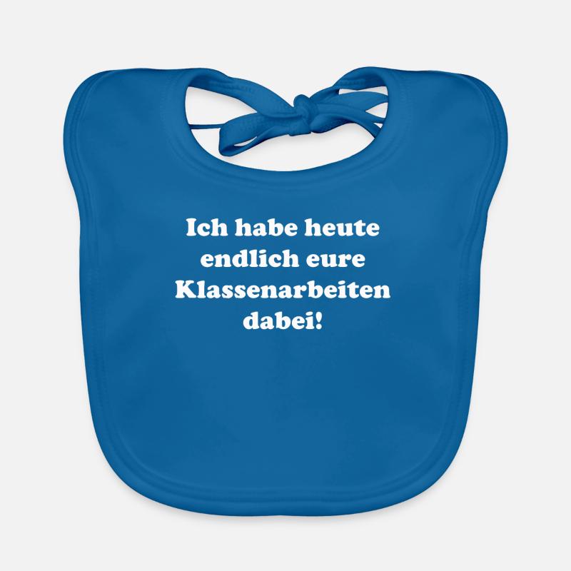 Teacher School Student Gift Class Work Organic Baby Bibs