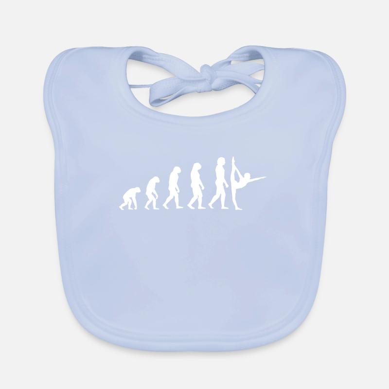 Ballet Evolution Dance Silhouette Shirt Organic Baby Bibs