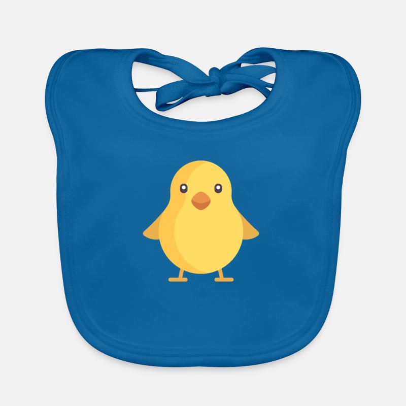 yellow chick Organic Baby Bibs