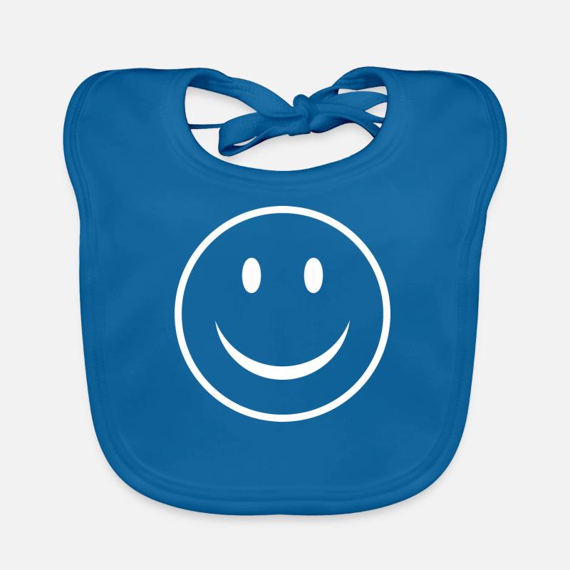 Smiley Bavoir bio Bébé
