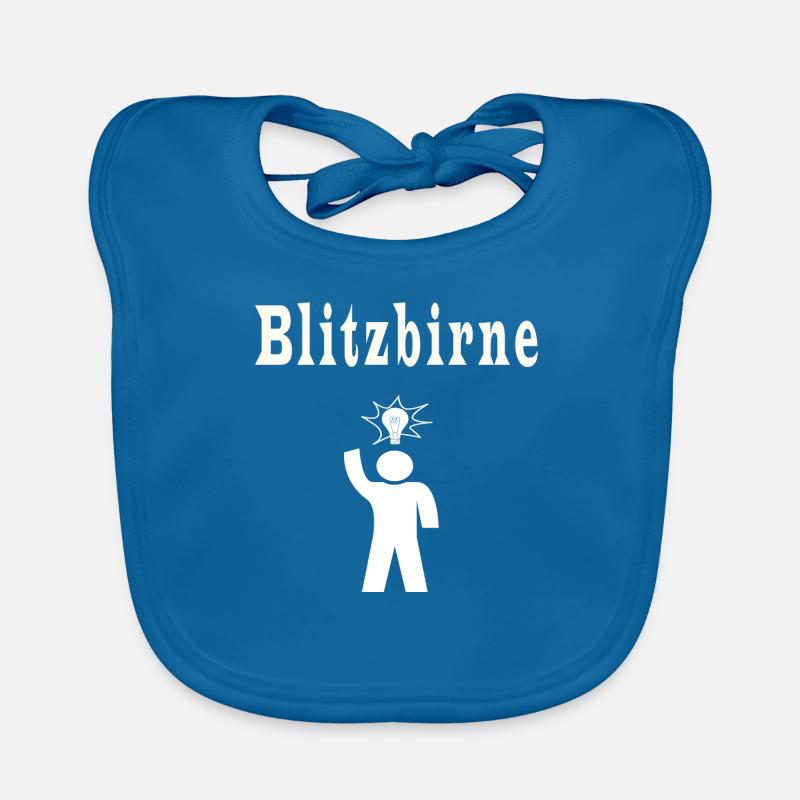 Blitzbirne Baby Bio-Lätzchen