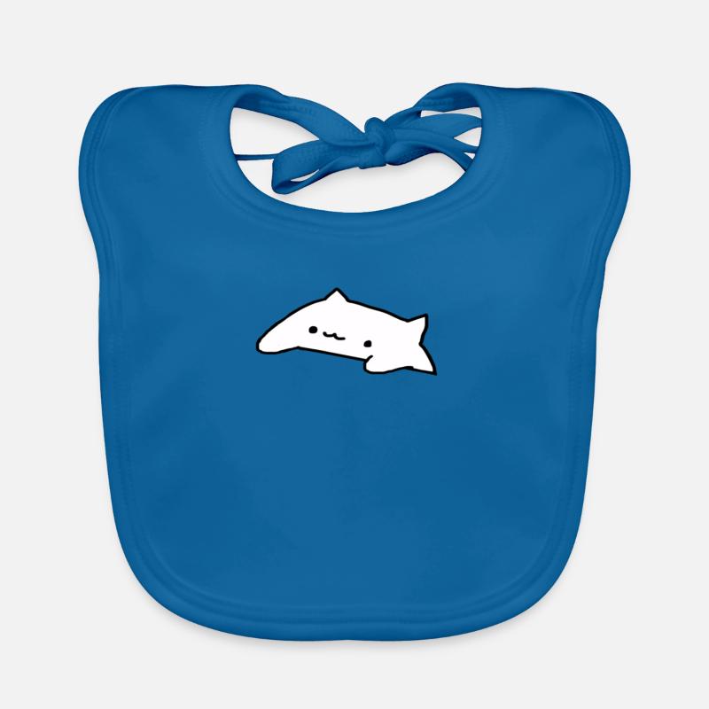 Bongo Cat memes Organic Baby Bibs