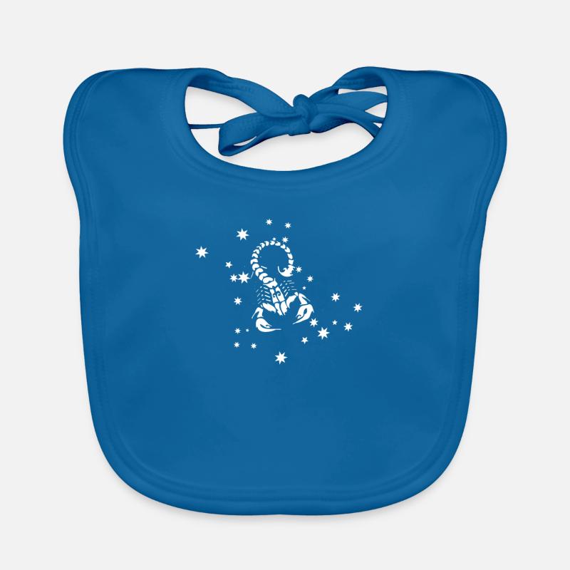 Zodiac Scorpio Organic Baby Bibs