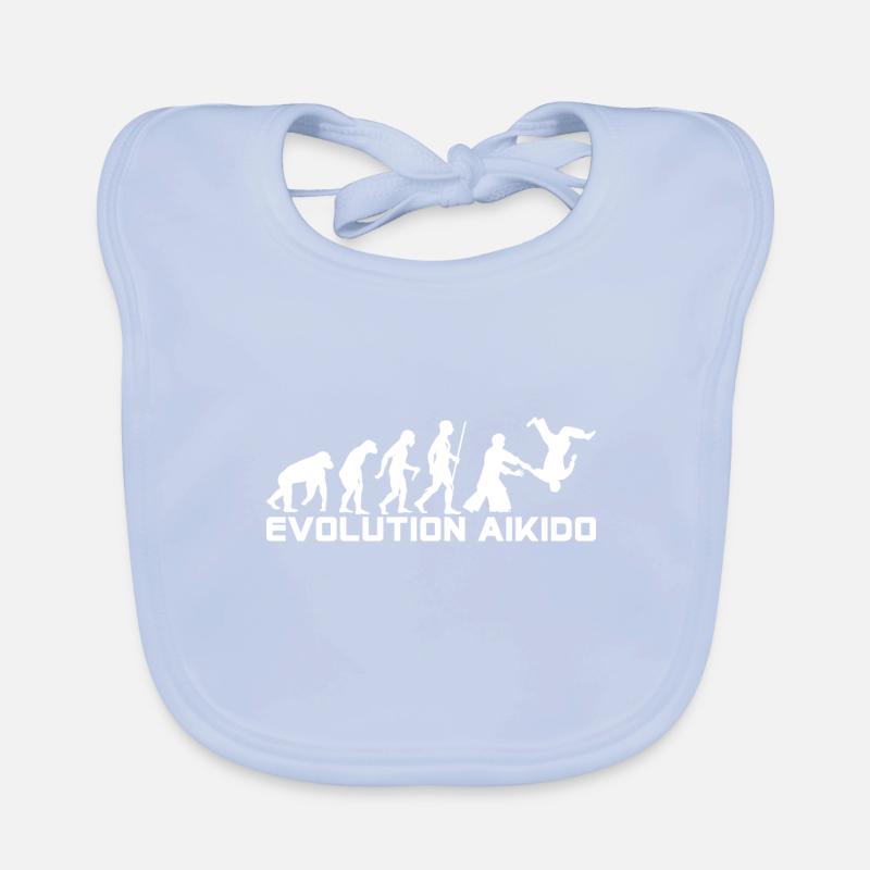 EVOLUTION AIKIDO Organic Baby Bibs