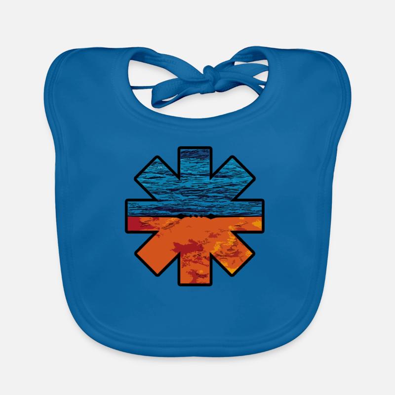 astérisque rhcp Bavoir bio Bébé