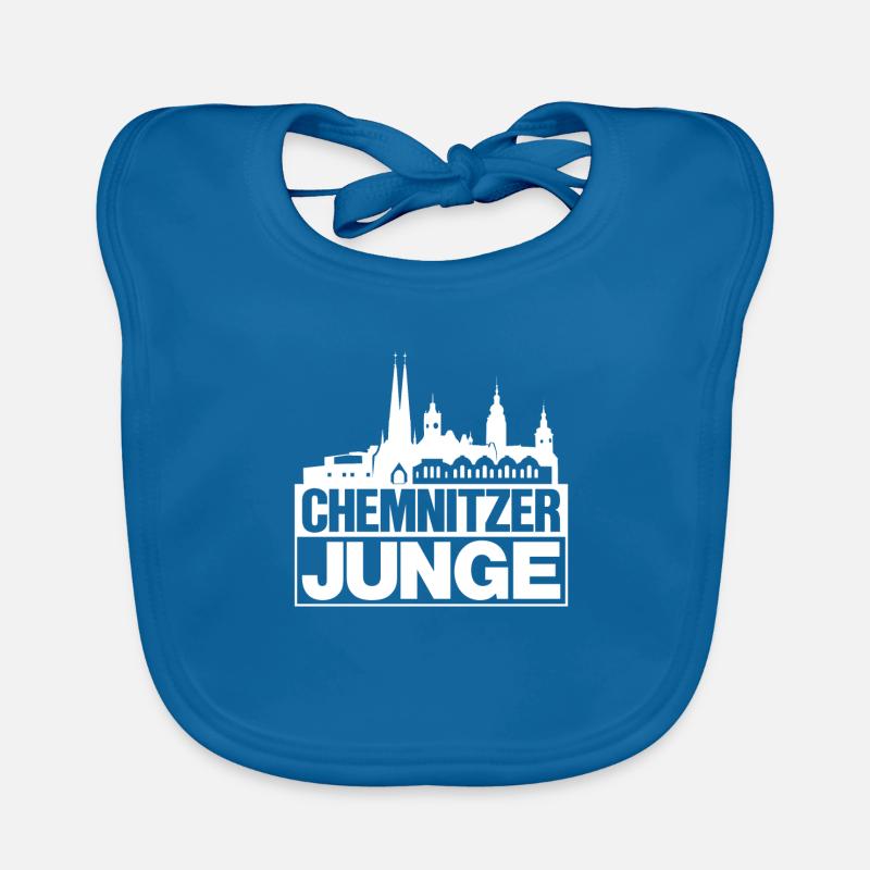 Chemnitzer Junge Weiss Chemnitz Gift Organic Baby Bibs