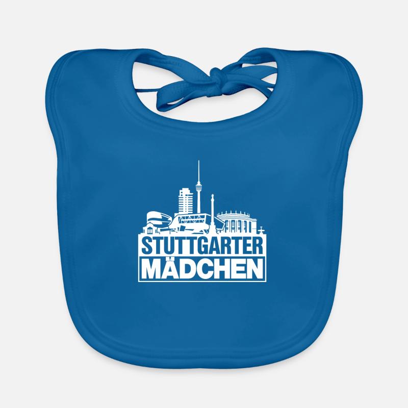Stuttgarter Mädchen Weiss Stuttgart Gift Organic Baby Bibs