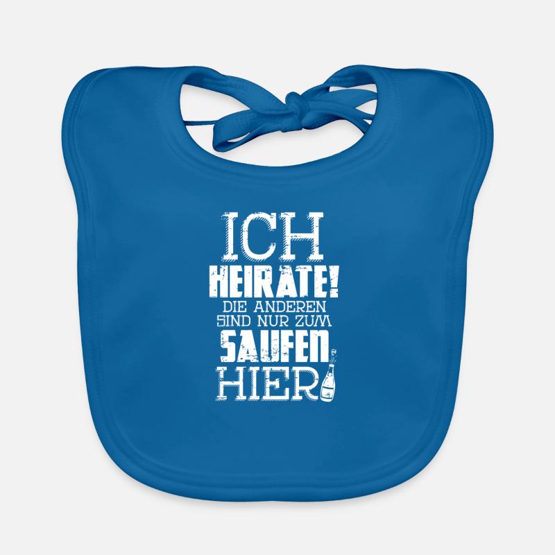 Junggesellenabschied Baby Bio-Lätzchen