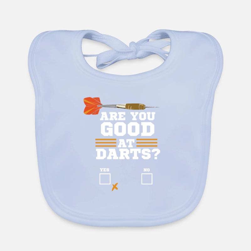 Fléchettes Dart Dart Dart Player Bavoir bio Bébé