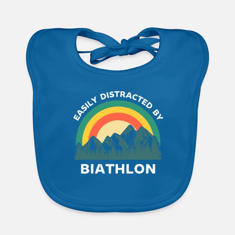 Easily distracted by Biathlon Organic Baby Bibs