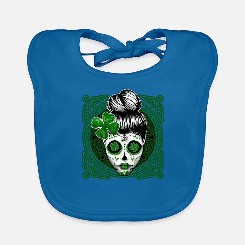 Saint Patrick's Day Celts Scottish Organic Baby Bibs