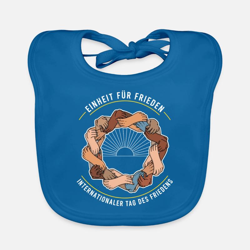 Unity for Peace Organic Baby Bibs
