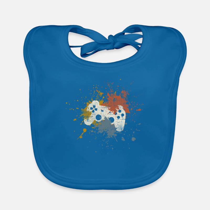 Gaming Organic Baby Bibs