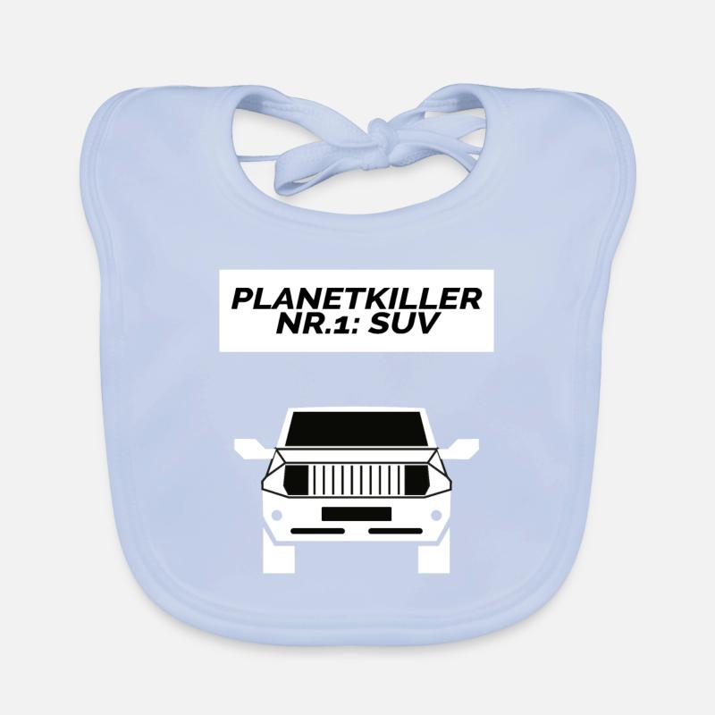 RIP climate SUV pollution demonstration Organic Baby Bibs